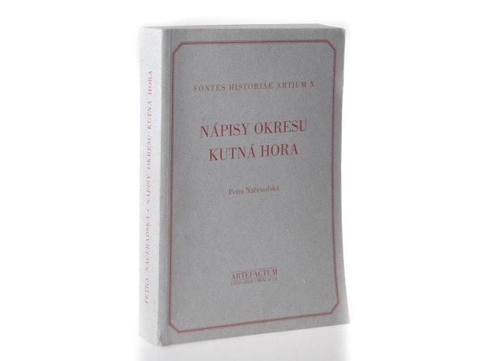 Nápisy okresu Kutná Hora