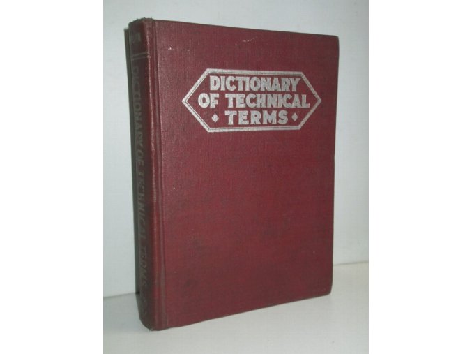 Dictionary of Technical Terms