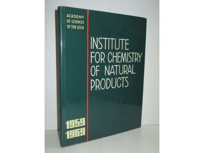 Institute for Chemistry of Natural Products 1959-1969