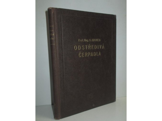Odstředivá čerpadla (1947)