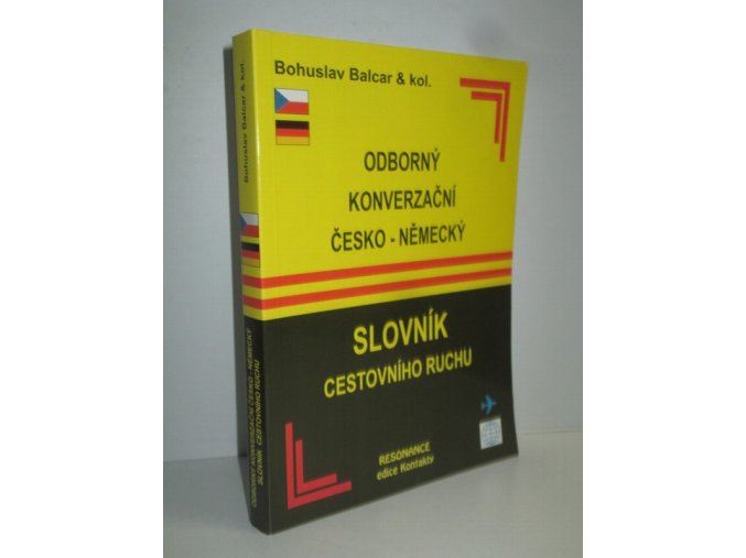 Odborný konverzační česko-německý slovník cestovního ruchu