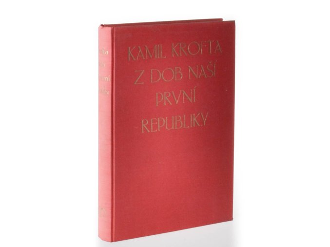 Z dob naší první republiky