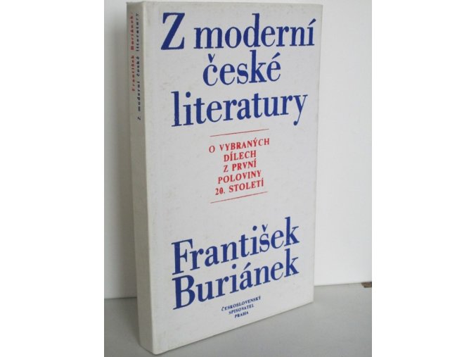Z moderní české literatury : o vybraných dílech z první poloviny 20. století