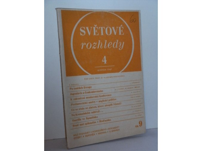 Světové rozhledy 4 (květen 1947)