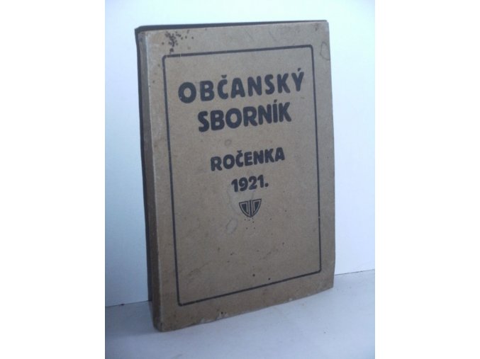 Občanský sborník : ročenka 1921