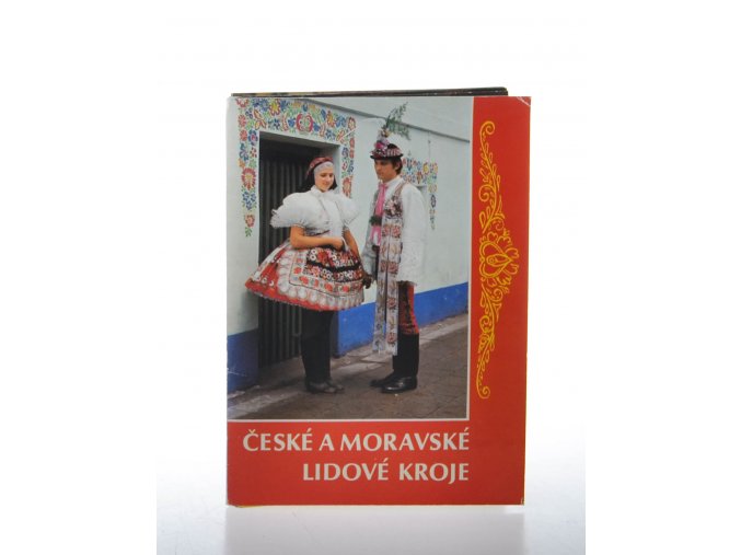 České a moravské lidové kroje: soubor 12 pohlednic