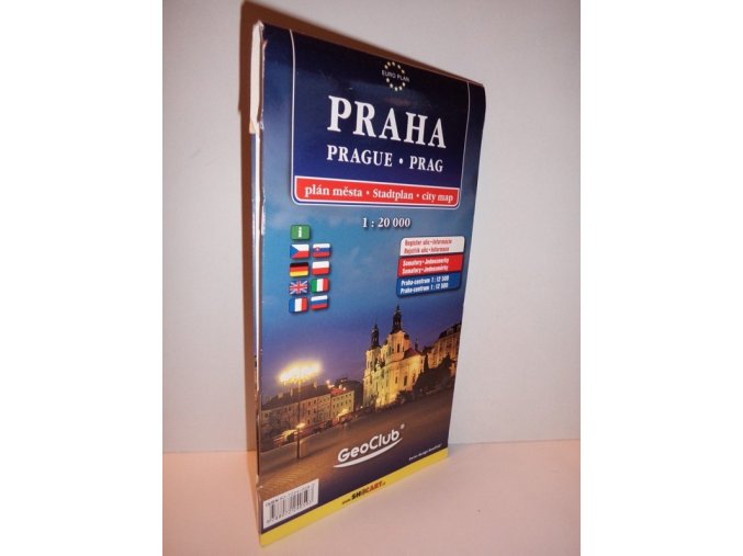 Praha:plán města 1:20 000