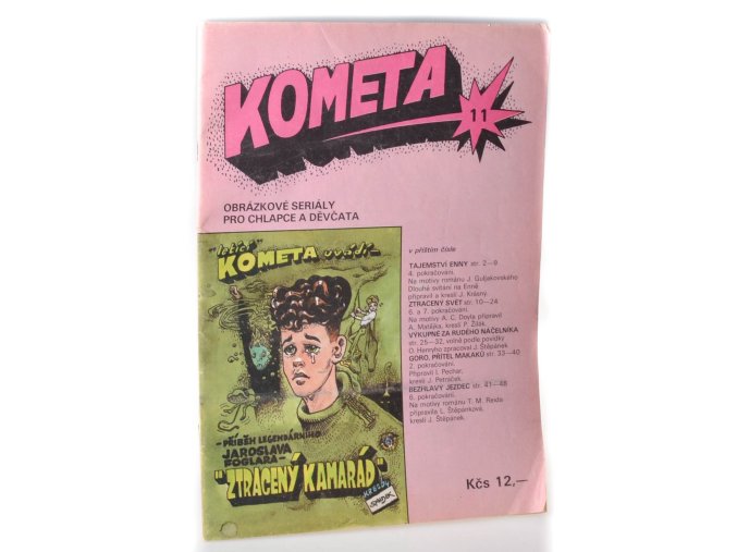 Kometa 11-obrázkové seriály pro chlapce a děvčata