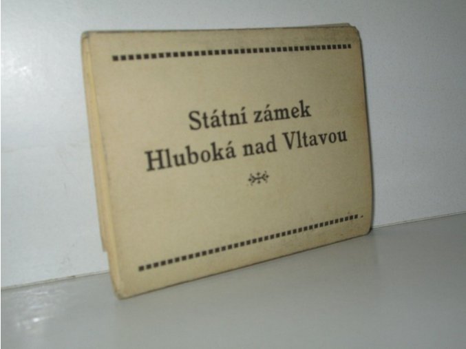 Státní zámek Hluboká nad Vltavou