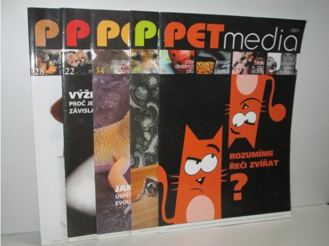časopis Pet Media (5ks) - 2011
