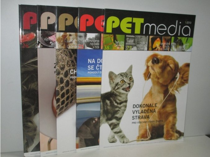 časopis Pet Media (5ks) - 2010