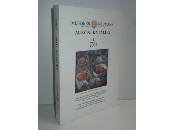 Aukční katalog 1 Meissner Neumann : Aukce konaná 24.2.2001