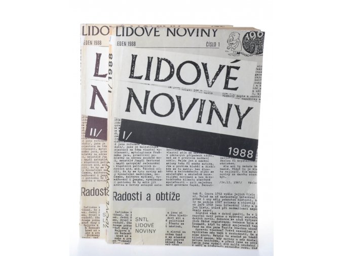 Lidové noviny (2sv) 1988,1989