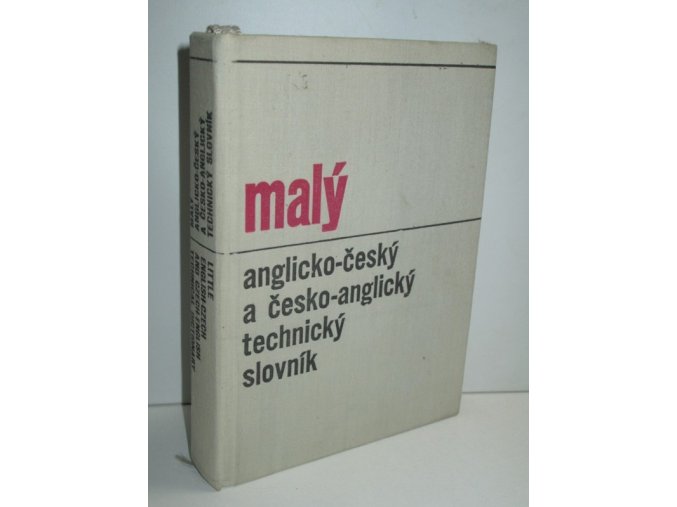 Malý anglicko-český a česko-anglický technický slovník