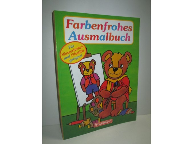 Farbenfrohes Ausmalbuch (omalovánky