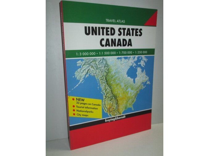 United States Canada : Travel Atlas