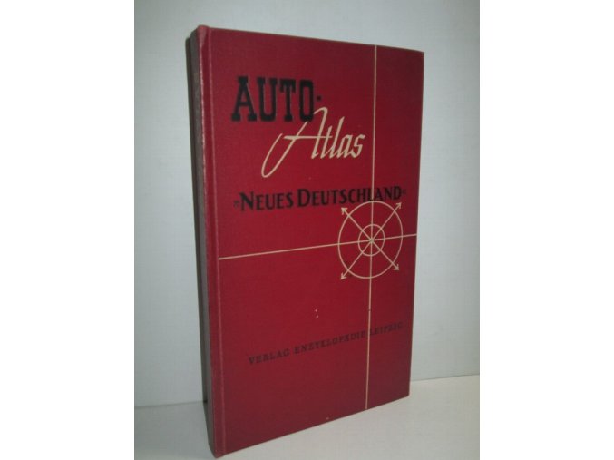 Auto-Atlas : Neues Deutschland mit 27 siebenfarbigen Karten im Massstab 1:500 000 einer Übersichtskarte von Deutschland, 82 Stadtdurchfahrsplänen