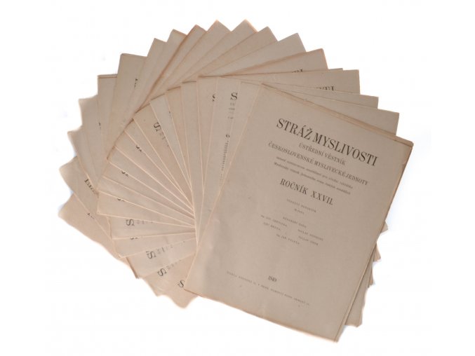 Stráž myslivosti ročník XXVII (1949 volné sešity)