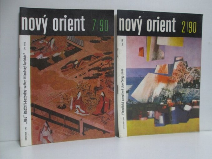 Nový orient:roč.45 2kusy (čís.2,7)