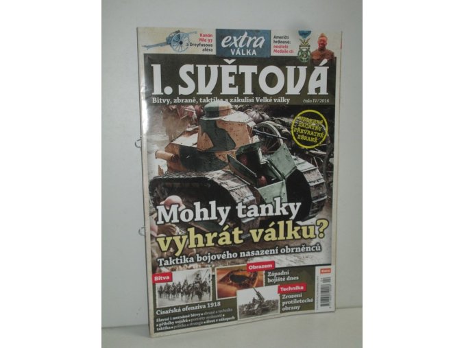 První světová válka čís.IV-časopis Extra válka (Mohly tanky vyhrát válku?)