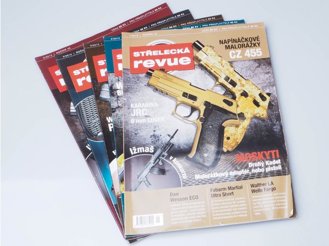Střelecká revue,ročník 45,čís.1-5 (2013)
