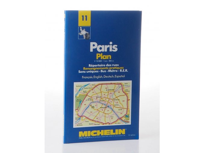 Paris : Plan 1/10000 - 1cm: 100m