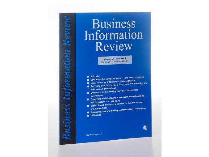 Business Information Review : volume 28 number 1