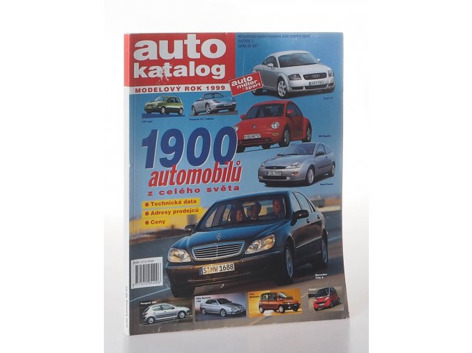 Auto katalog: modelový rok 1999