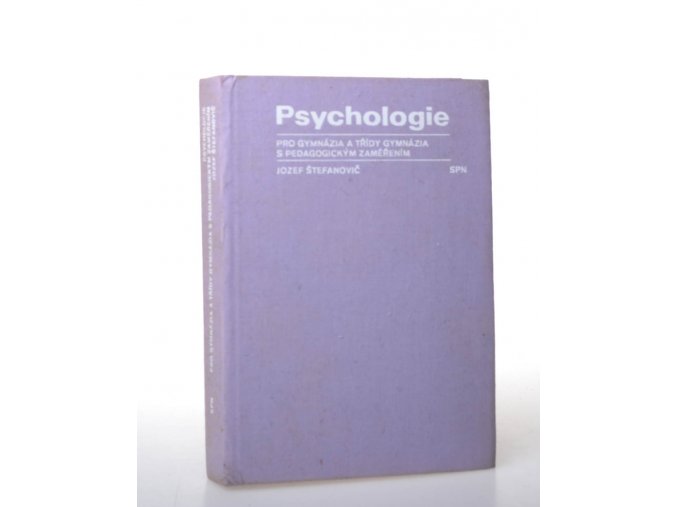Psychologie pro gymnázia a třídy gymnázia s pedagogickým zaměřením (1978)