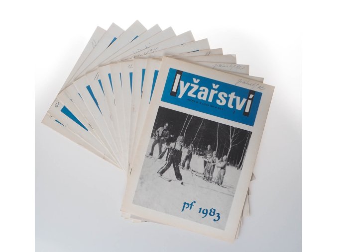 časopis Lyžařství 1983