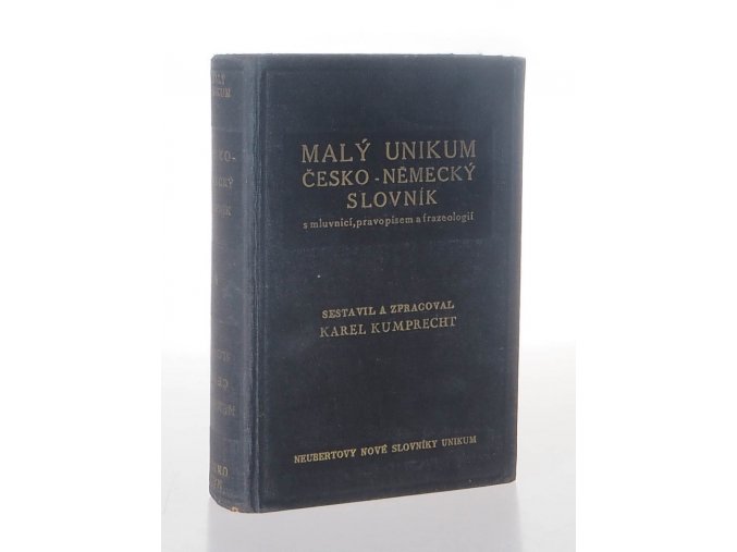 Malý německo český slovník Unikum