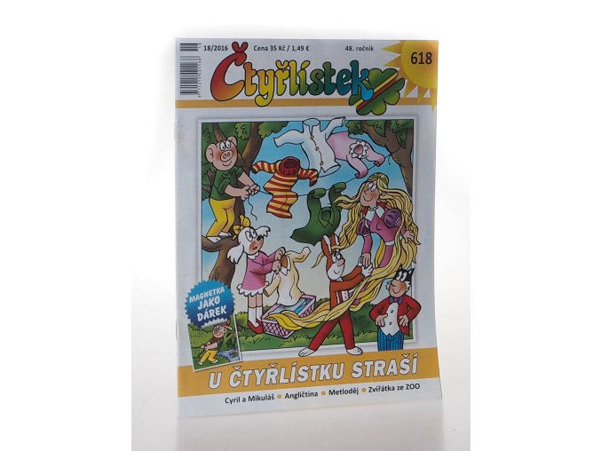 Čtyřlístek : U Čtyřlístku straší : číslo 618