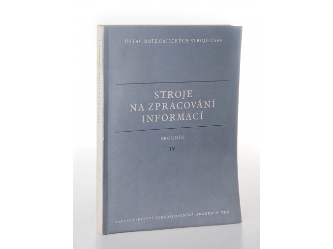 Stroje na zpracování informací (1956)