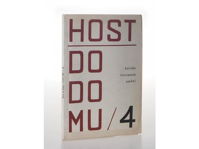 Host do domu : kritika, literatura, umění 4/1966