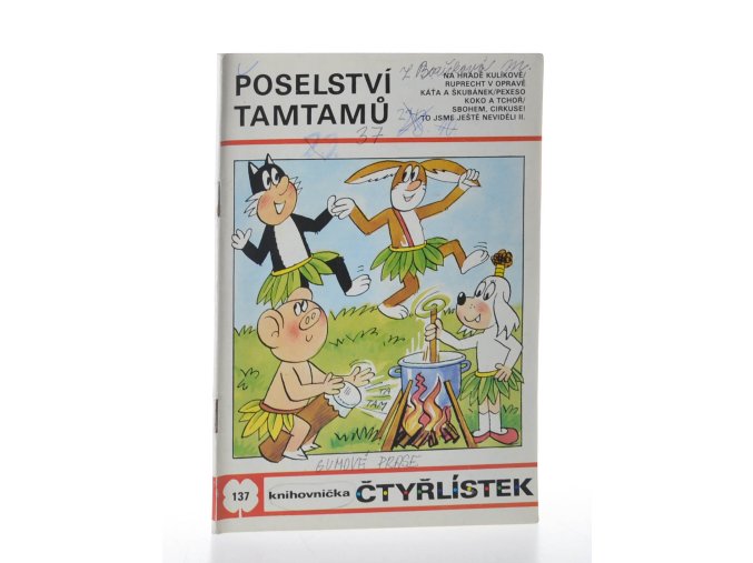 Čtyřlístek : Poselství tamtamů: číslo 137