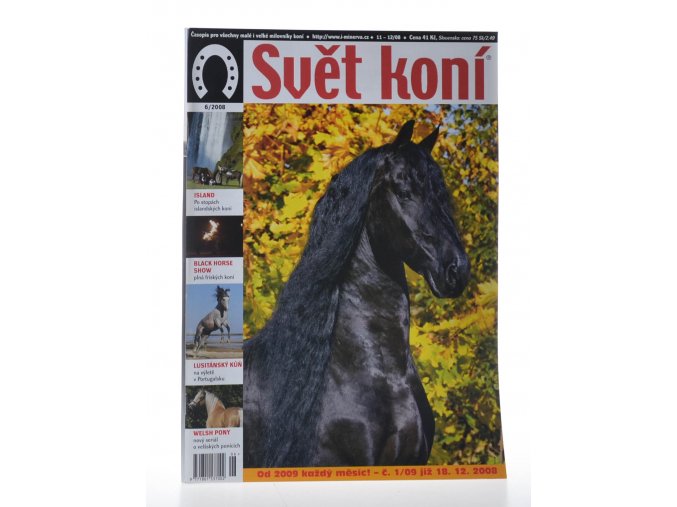 Časopis Svět koní čís. 4/2008, 6/2008
