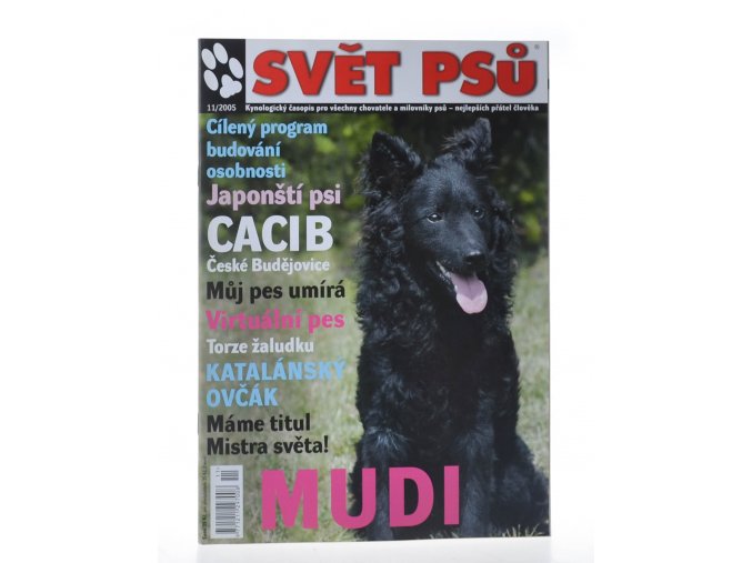 Svět psů 11/2005 (Mudi, Katalánský ovčák)