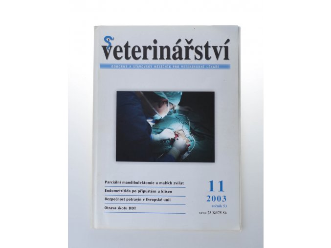 Veterinářství : odborný a stavovský měsíčník pro veterinární lékaře (11/2003)
