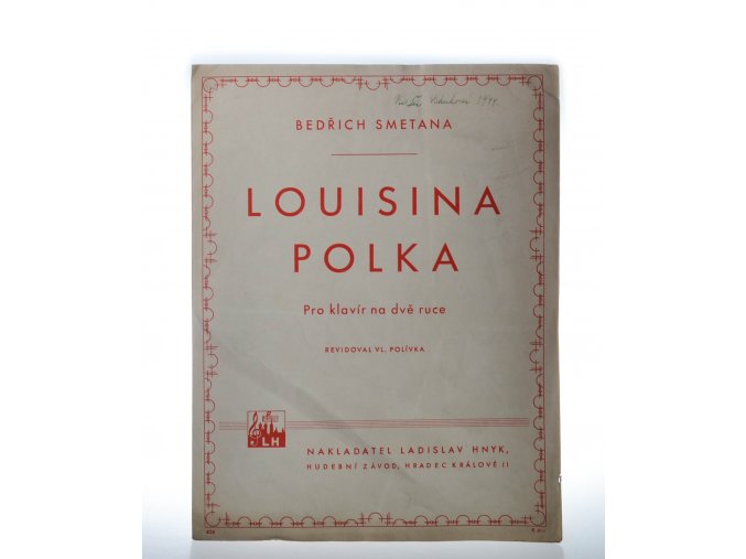 Louisina polka : pro klavír na dvě ruce