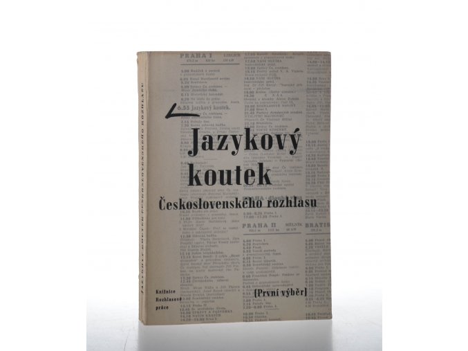 Jazykový koutek československého rozhlasu : první výběr (1949)