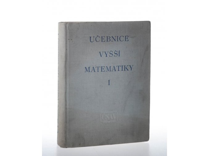 Učebnice vyšší matematiky I.(1954)