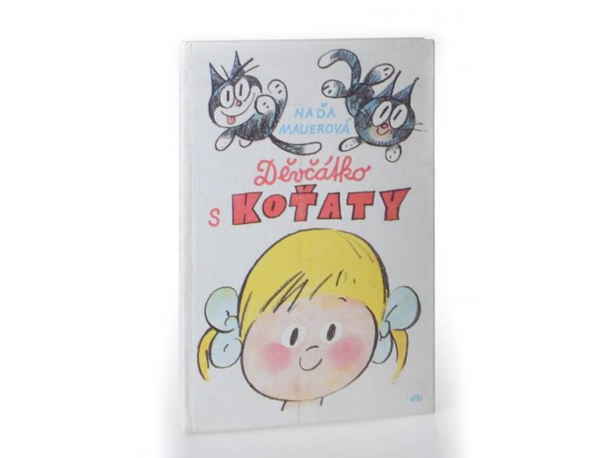 Děvčátko s koťaty