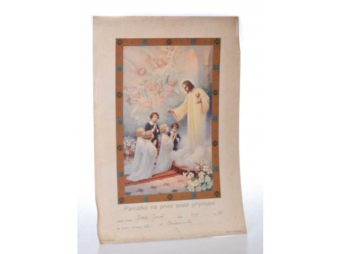Památka na první svaté přijímání (1938)