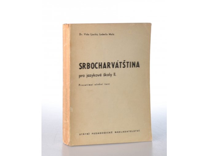 Srbocharvátština pro jazykové školy II.