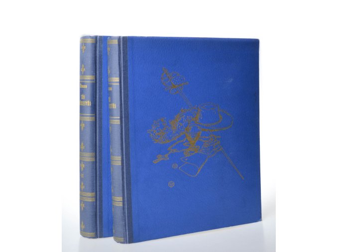 Tři mušketýři (2 sv.) (1948 modré desky)