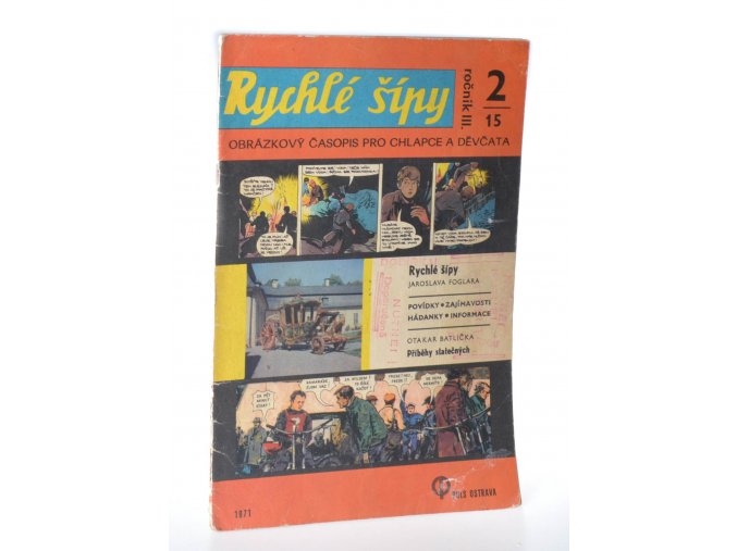 Rychlé šípy - obrázkový časopis pro chlapce a děvčata - Ročník III., 2/15
