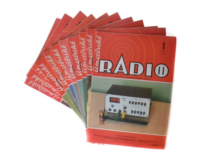 Amatérské radio č. 1-4, 6-12/1987