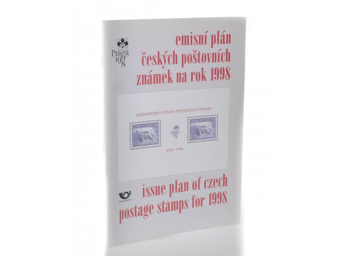 Emisní plán českých poštovních známek na rok 1998 = Issue plan of Czech postage stamps for 1998