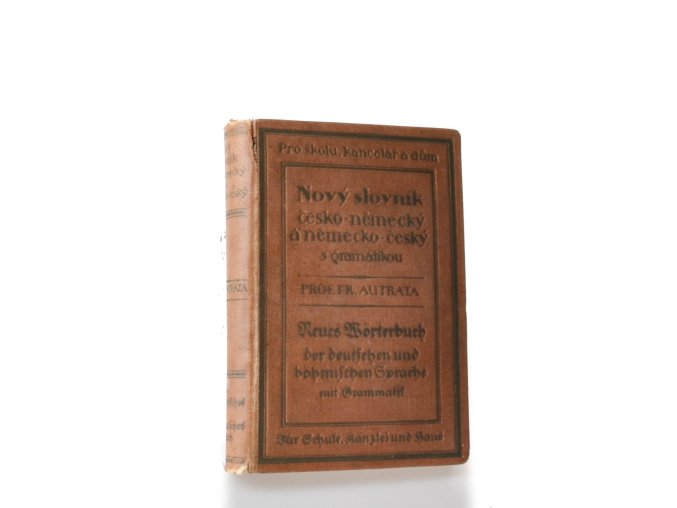 Nový kapesní slovník česko-německý a německo-český : Neues Taschenwörterbuch der böhmischen und deutschen Sprache (1923)