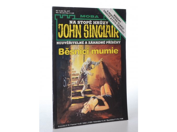 John Sinclair: Běsnící mumie